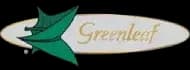 Greenleaf Nursery Company logo with green leaf icon and oval design