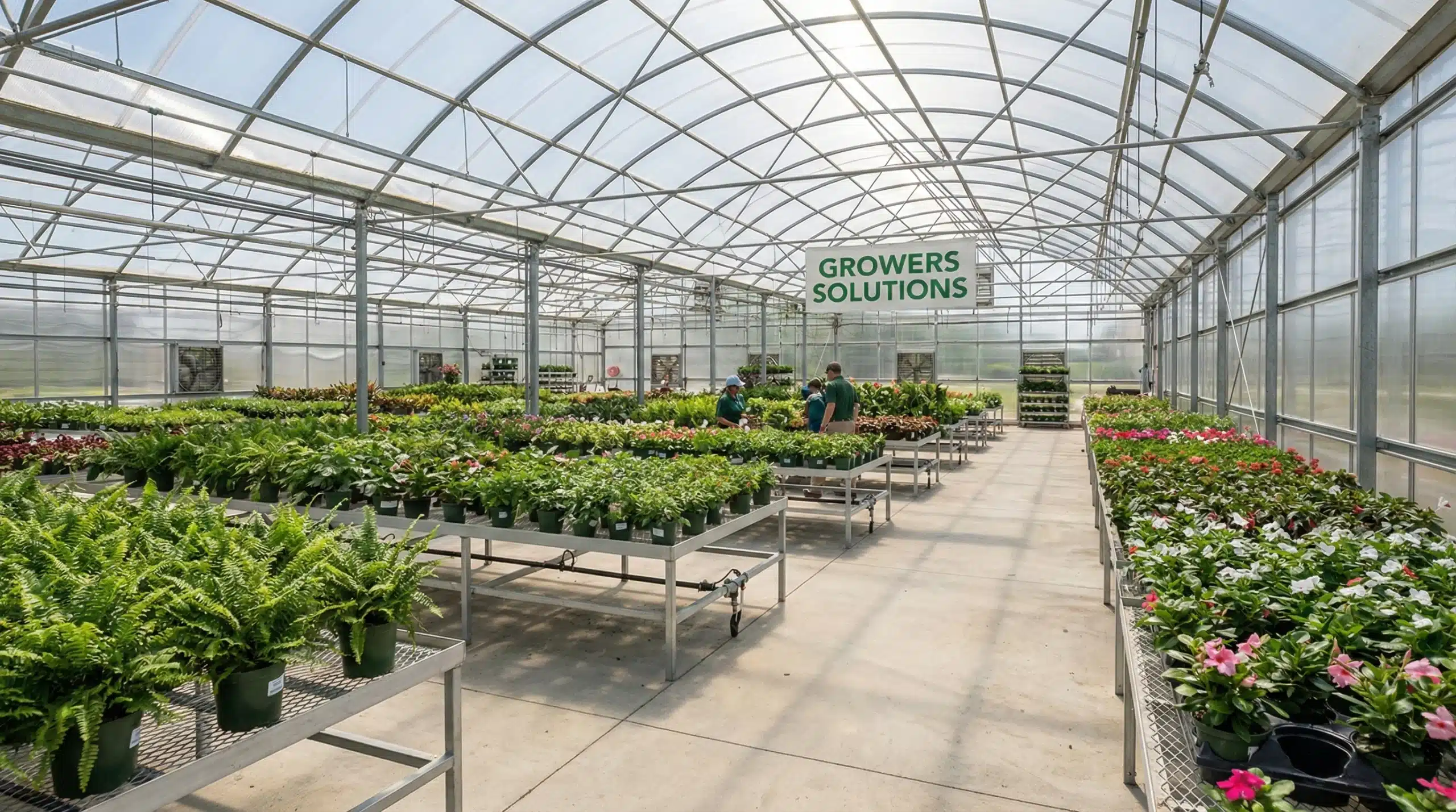 growers solutions greenhouses nursery interior