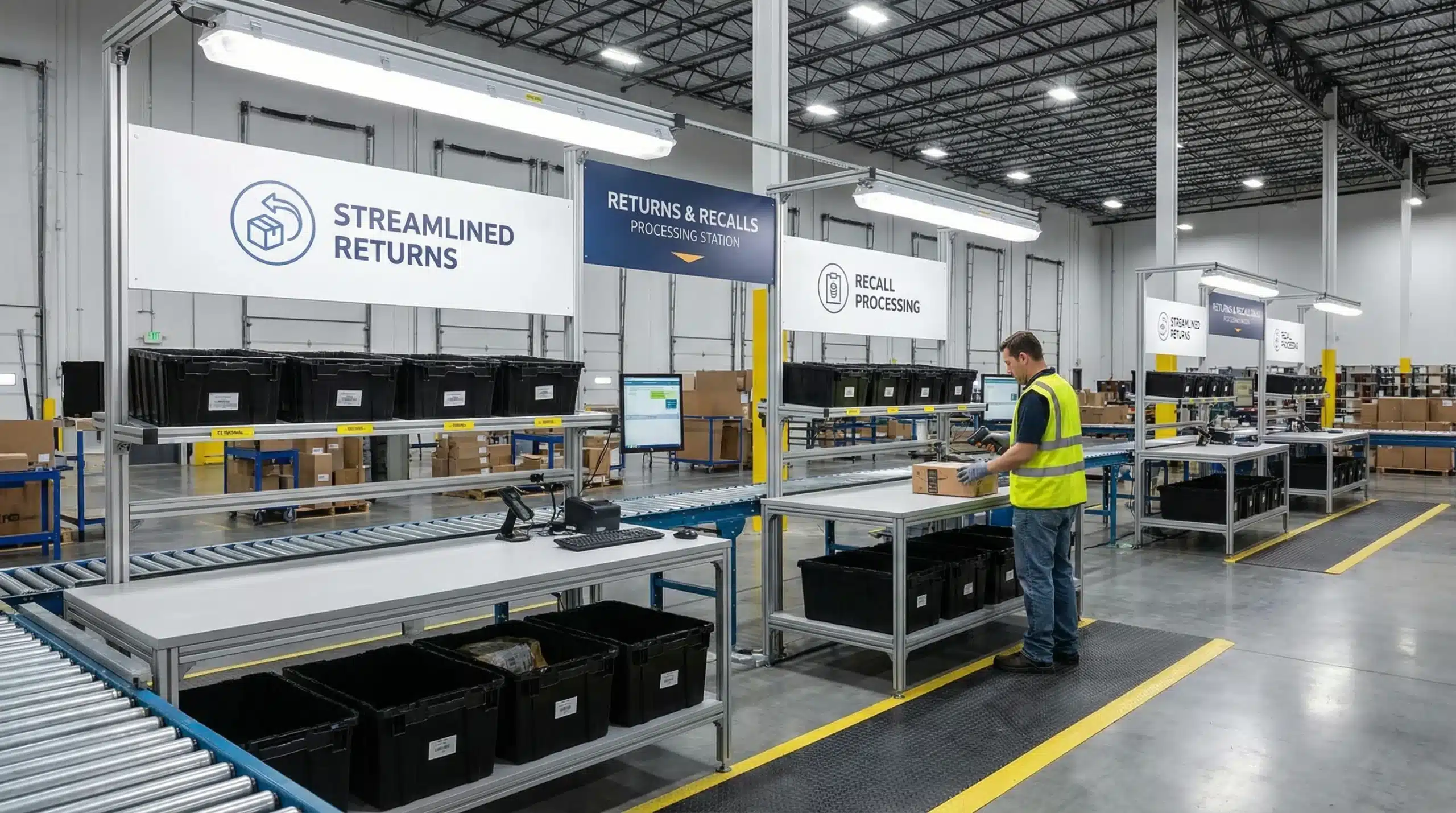 Simplify product returns and recalls at your 3PL warehouse