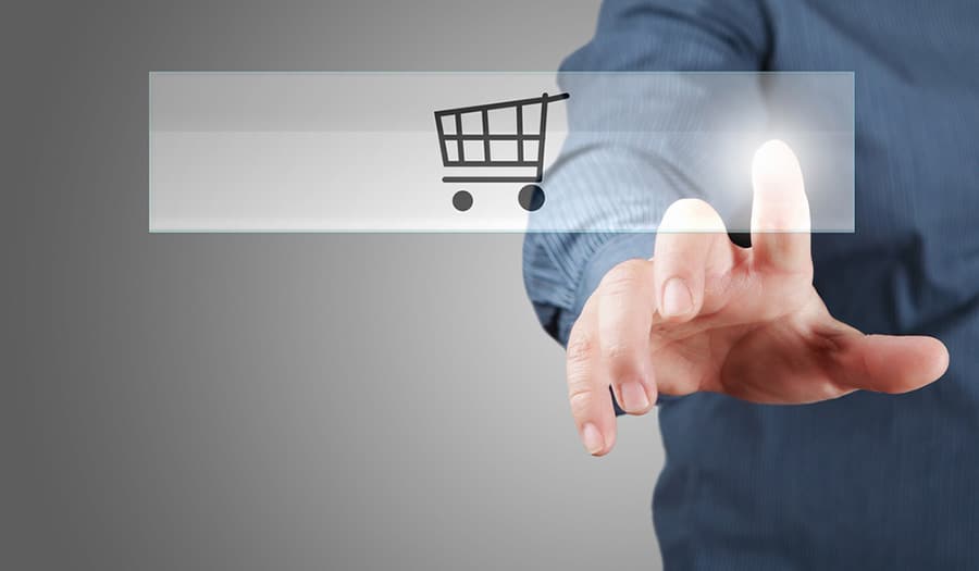 Close up of hand touching icon with finger Amazon’s Business Model is Setting a New Precedent for the Supply Chain