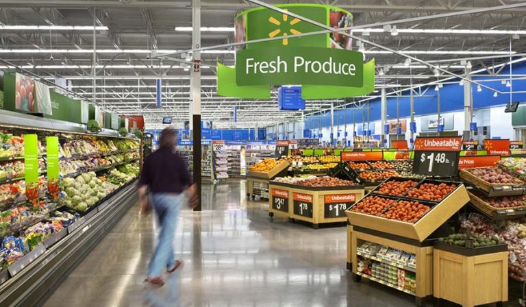 WalMart produce section