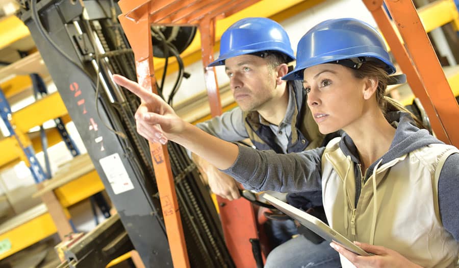 operators in warehouse