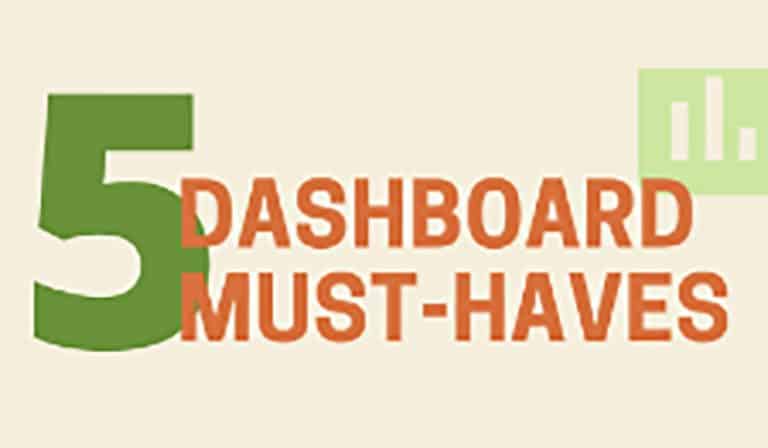 5 Dashboard Must-Haves
