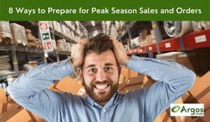 Stressed Man Preparing for Peak Season