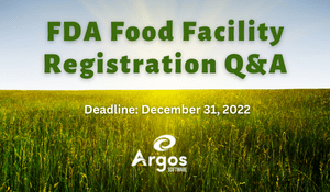 ARG FDA Food Facility Registration Q&A 7 Quick Q&As for FDA Food Facility Registration