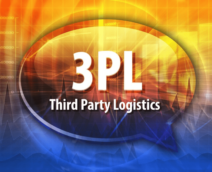 3PL Third Party Logistics spelled out