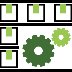 Inventory Management 1-01 boxes and settings icon
