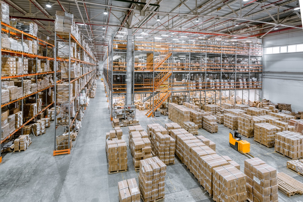 warehouse receiving area