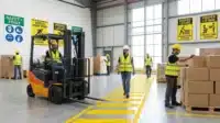 warehouse safety best practices illustration
