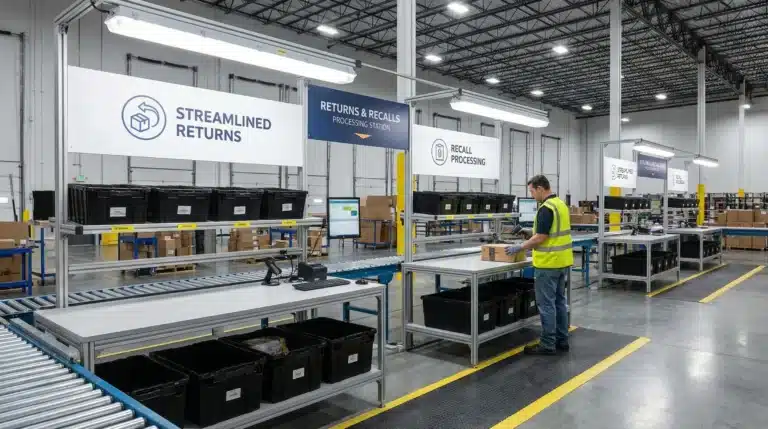 Simplify product returns and recalls at your 3PL warehouse