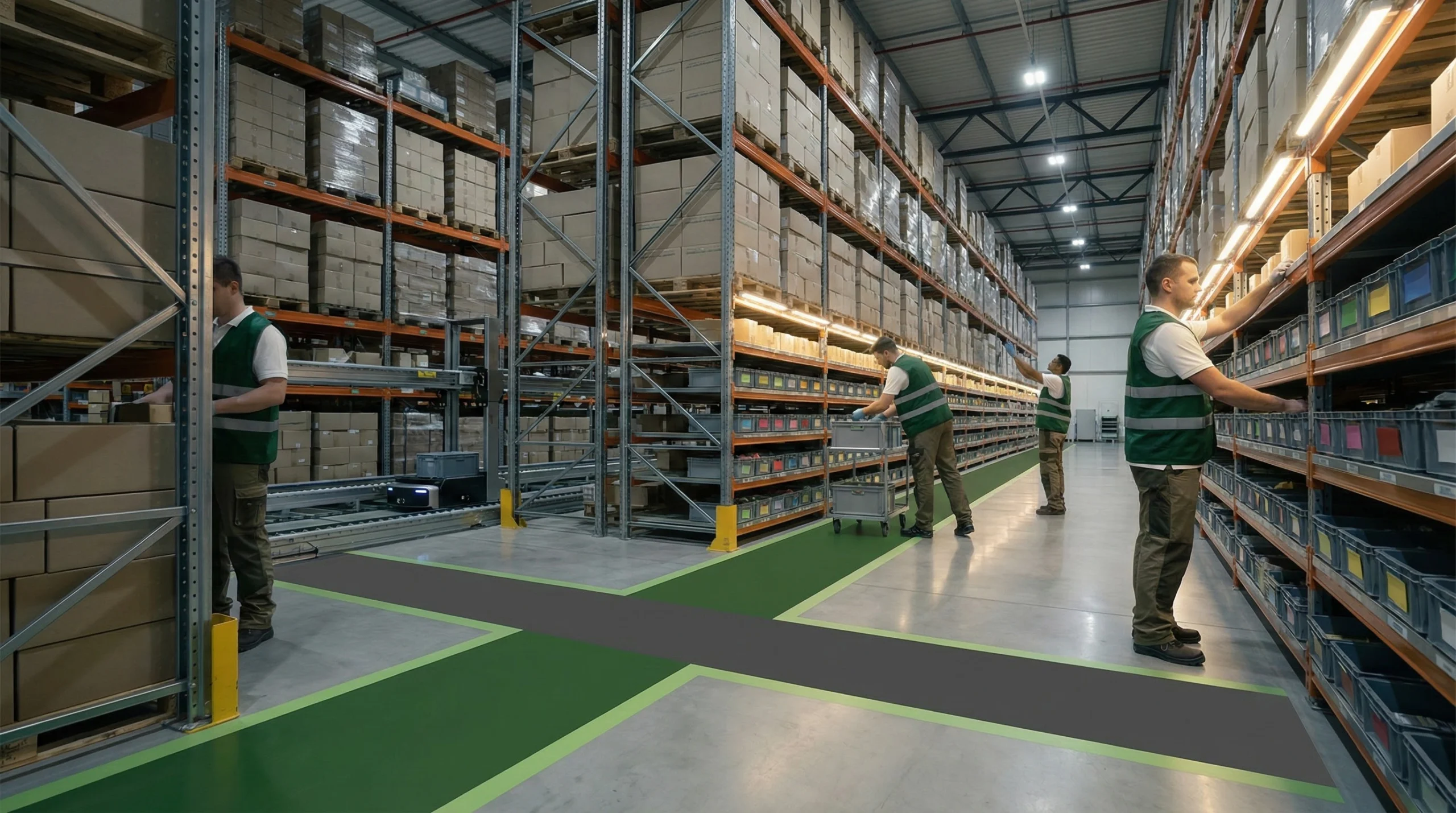 Order picking in a warehouse, automated warehouse picking systems