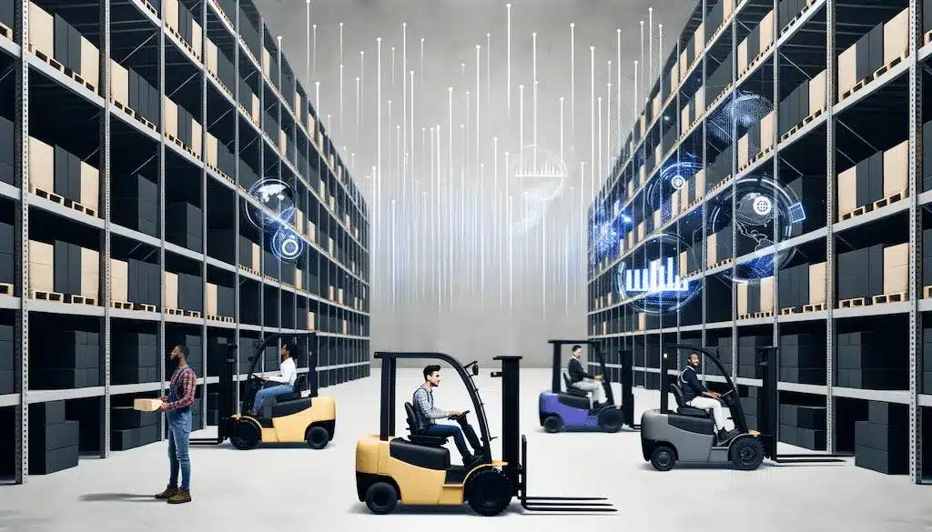 interior of warehouse real estate